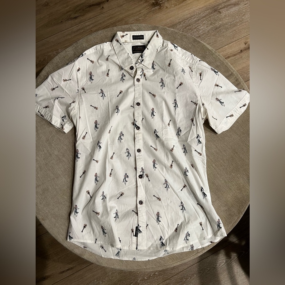 7 Diamonds Vintage Hawaiian Shirt - Medium